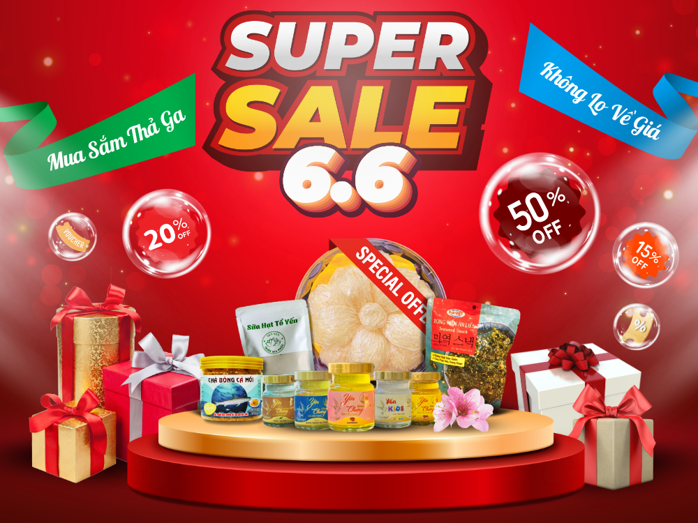 SUPER SALE 6/6 - SIÊU ƯU ĐÃI